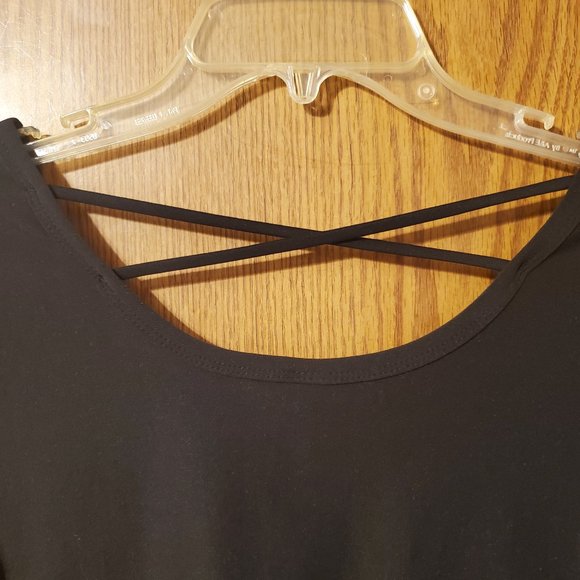 COPY - NWT NO BOUNDARIES TOP black shirt Juniors size large - Picture 2 of 11